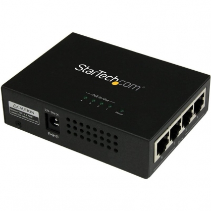 StarTech POEINJ4G PoE Injector 4 x RJ45