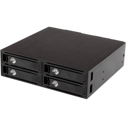 StarTech SATSASBP425 Mobile Rack Cabinet 5.25 & quot; 4 Bays