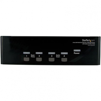 StarTech KVM 4x PC DVI VGA Audio USB