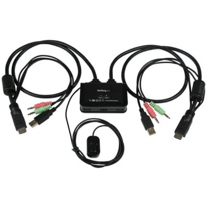 StarTech KVM Switch 2 HDMI USB Ports
