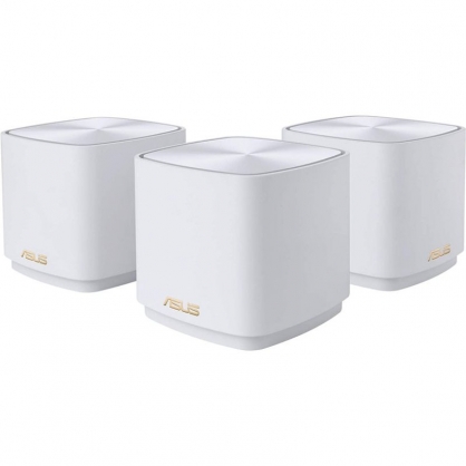 Asus ZenWifi AX Mini XD4 Pack 3 WiFi 6 Mesh Network System AX1800 White