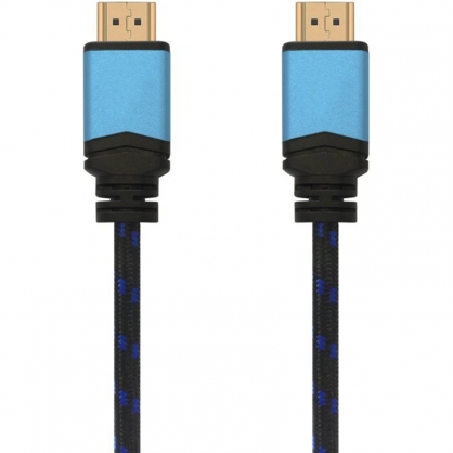 Aisens Cable HDMI 2.0 Premium 4K 60Hz 18Gbps Macho/Macho 3m Negro/Azul