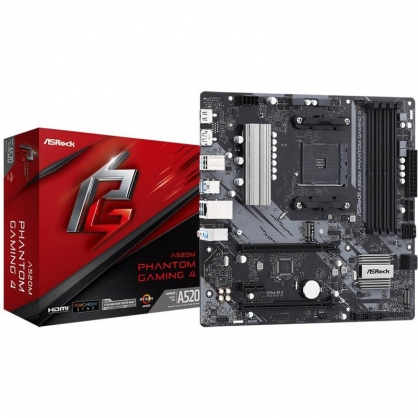 Asrock A520M Phantom Gaming 4