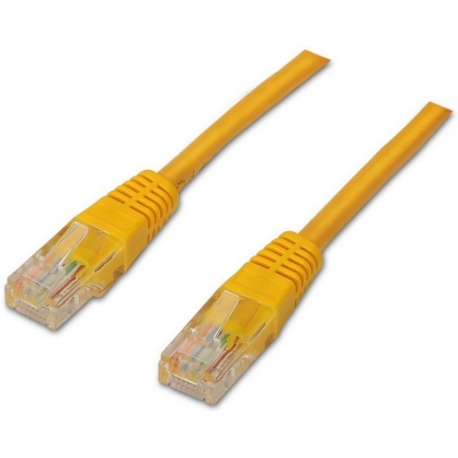 Aisens Cable de Red RJ45 Cat.6 UTP 0.5m Amarillo