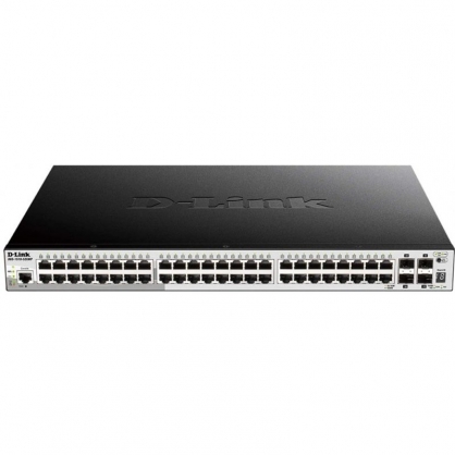 D-Link DGS-1210-52MP PoE Switch 48 Gigabit Ports + 4 SFP Ports