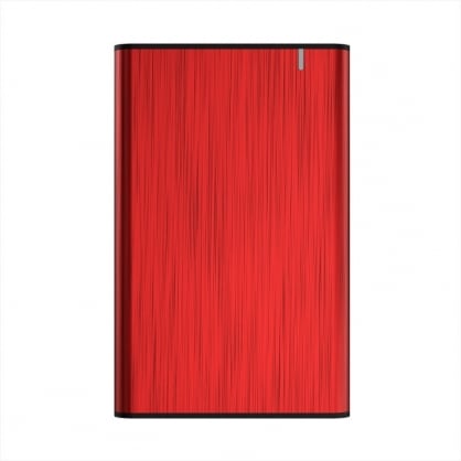 Aisens Caja Externa para Disco Duro 2.5" SATA USB 3.0 Rojo