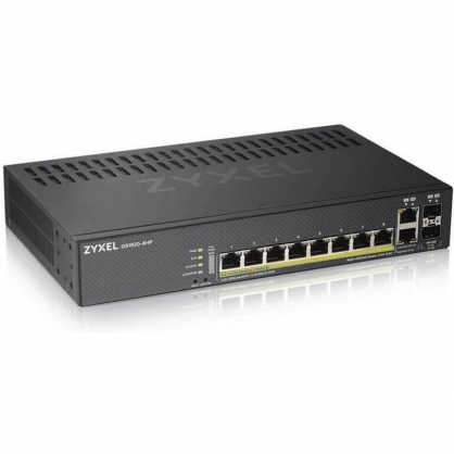 Zyxel GS1920-8HP v2 Managed Switch 8 Port Gigabit Ethernet PoE