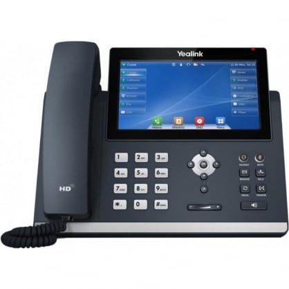 Yealink SIP T-48U Teléfono IP Negro