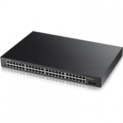 Zyxel GS1900-48HP Managed Switch 48 Gigabit Ethernet Ports + 2 SFP