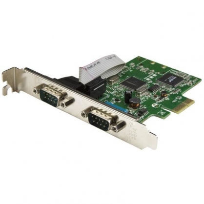 StarTech Tarjeta Serie PCI Express 2 Puertos RS232/16C1050
