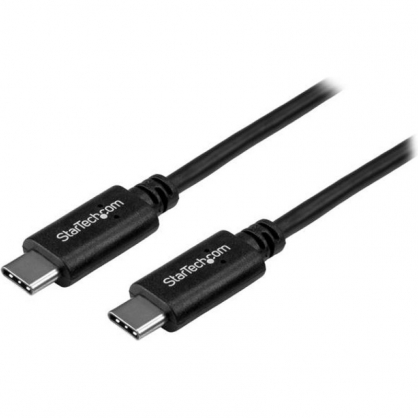 StarTech Cable USB-C Macho a Macho 0.5m Negro