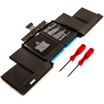 Batería de Repuesto 11.36V 8755mAh 99.5Wh para Macbook Pro 15" A1398 2015