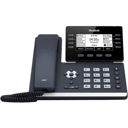 Yealink SIP-T53W Teléfono VoIP Negro