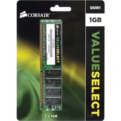 Corsair ValueSelect DDR1 333Mhz 1GB CL2.5