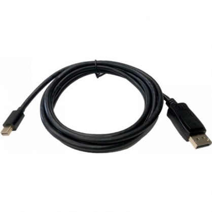 3Go Cable Mini DisplayPort Macho a DisplayPort Macho 2m Negro