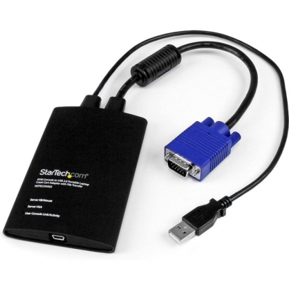 StarTech NOTECONS02 Switch KVM de Puertos VGA y USB