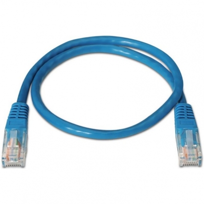 Aisens Cable de Red RJ45 UTP AWG24 Cat.5e 0.5m Azul