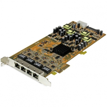 StarTech ST4000PEXPSE Tarjeta de Red PCIe 4 Puertos Gigabit