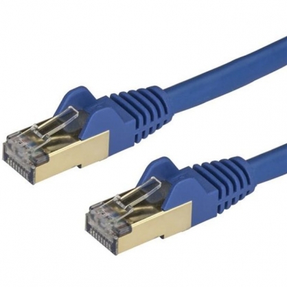 StarTech Cable de Red Snagless Cat 6A 1.5m Azul