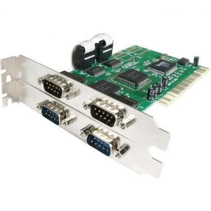 StarTech PCI4S550N 4 Port RS232 Serial Port PCI Card