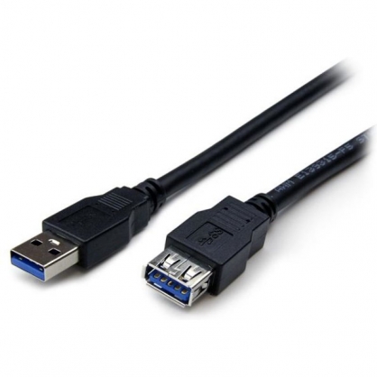 StarTech Extensor USB 3.0 Macho/Hembra 2m Negro