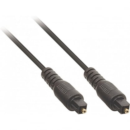 Goobay Cable de Audio Óptico Toslink Macho/Macho 50cm Negro