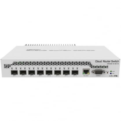 Mikrotik CRS309-1G-8S + IN Managed Switch 8 SFP + 10Gbps Ports + 1 Gigabit Ethernet Port
