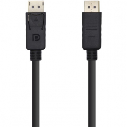 Aisens Cable DisplayPort Macho/Macho 5m Negro