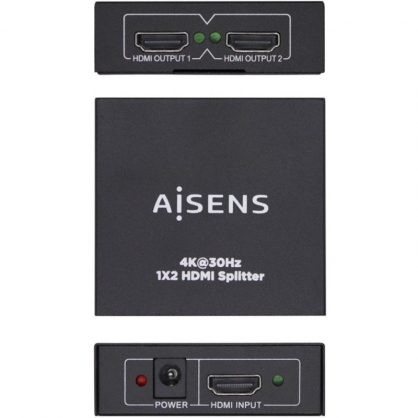 Aisens Splitter HDMI X2 4K