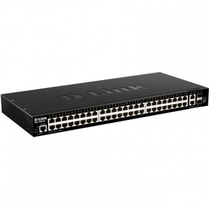 D-Link DGS-1520-52 Stackable Switch 50 Gigabit Ports + 2 SFP +