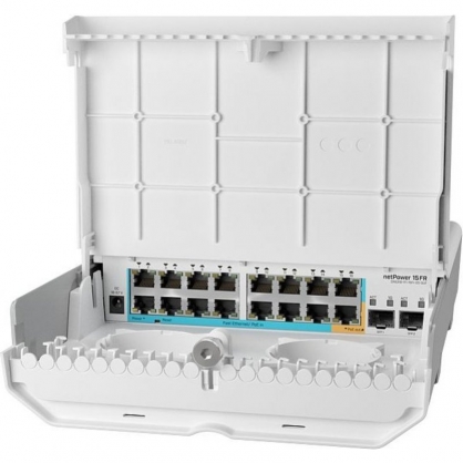MikroTik netPower 15FR Switch 16 Puertos Gigabit + 2 SFP