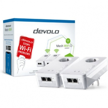 Devolo Mesh WiFi 2 Starter Kit Powerline Adapters