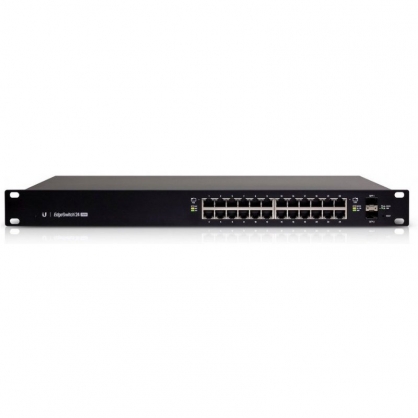 Ubiquiti EdgeSwitch PoE+ Switch 24 Puertos Gigabit + 2 SFP