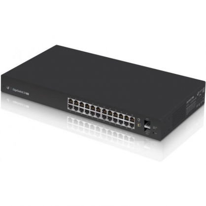 Ubiquiti EdgeSwitch ES-24-LITE Switch 24 Gigabit Ports + 2 SFP