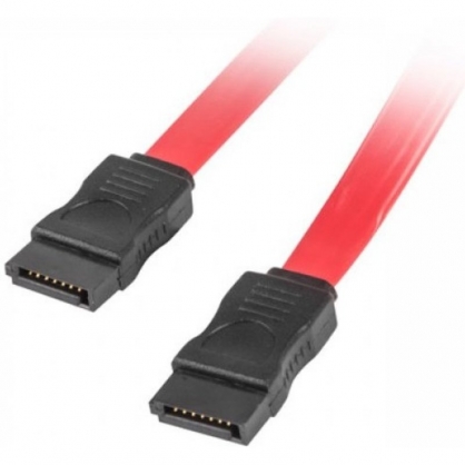 Lanberg Cable SATA III 6Gb/s 50cm Rojo