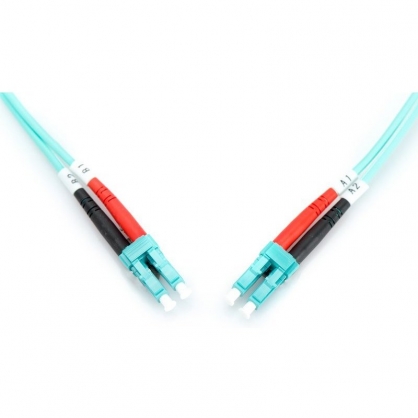 Digitus Fiber Optic Connection Cable Duplex LC OFC OM3 10m Turquoise