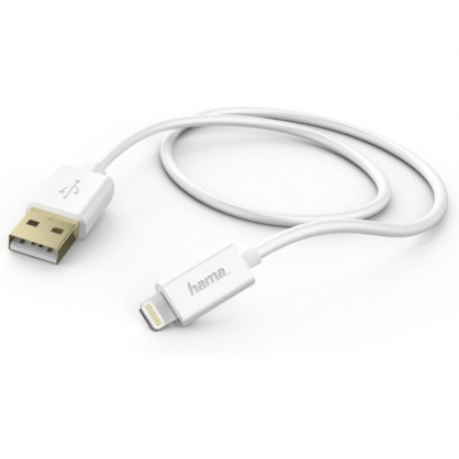 Hama Cable USB 2.0 a Lightning 1.5m Blanco