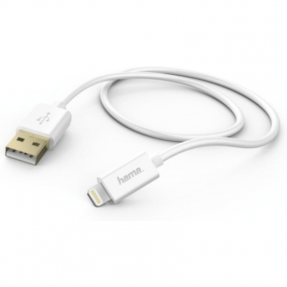 Hama Cable USB 2.0 a Lightning 1.5m Blanco