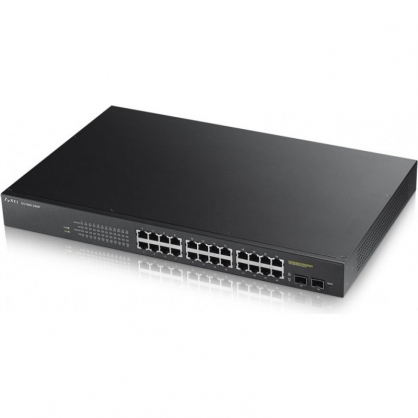 ZyXEL GS1900-24HP Switch Gestionado 24 Puertos Gigabit Ethernet + 2 SFP