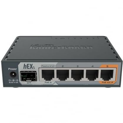 MikroTik RB760iGS hEX S Router 5 Puertos Gigabit + 1 SFP