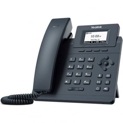 Yealink SIP-T30 Teléfono IP Básico 1 Línea