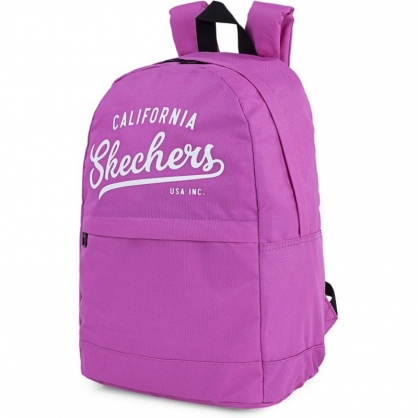 Skechers California Mochila para Porttil hasta 15? Violeta/Rosado