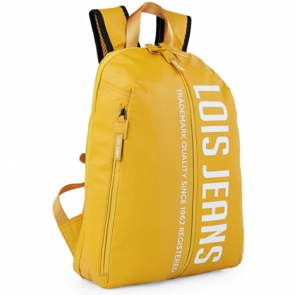 Lois Delta Backpack for Laptop up to 15 & quot; Yellow