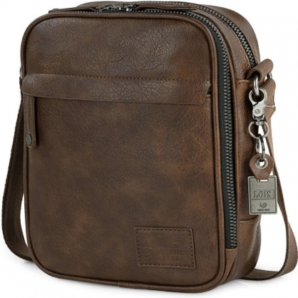 Lois Remus Shoulder Bag Porta Tablet up to 10.1 & quot; Brown