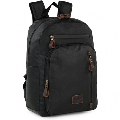 Lois Hubbard Backpack for Laptop up to 15.6 & quot; Black