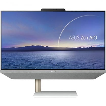 ASUS Zen AiO 24 M5401WUAK-WA139T - Ordenador de sobremesa Todo en uno con Monitor LCD de 23,8 Pulgadas FHD Anti-Glare, AMD Ryzen 3 5300U, RAM 8 GB DDR4, 256 GB SSD PCIE, Windows 10 Home, Blanco