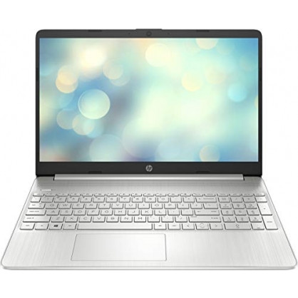 HP 15s-fq2037ns - Ordenador portátil de 15.6' FullHD (Intel Core i3-1115G4, 8GB de RAM, 256GB SSD, Intel UHD Graphics, Windows 10) Plata - teclado QWERTY Español