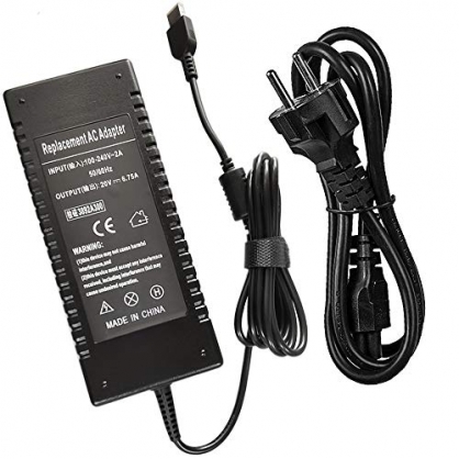 XITAIAN 20V 6.75A 135W Adaptador Cargador Porttil Repuesto para Lenovo ideapad y70-70 y50-70 y40-70 y700, adl135ndc3a USB-Schnittstelle