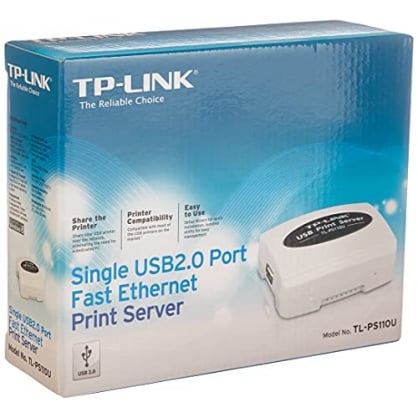 TP-LINK TL-PS110U - Servidor de impresión USB 2.0 (Fast Ethernet, IPP, SMB y Post)