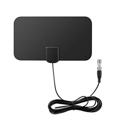 DollaTek Mini Antena de TV Digital para Interiores Amplificador de seal de Rango de 50 Millas F-TV HDTV Compatible 4K